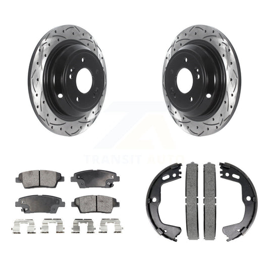Coated Disc Rotors and Ceramic Brake Pads Kit-KDT-101627 - Kit.bestparts.ca