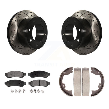 Coated Disc Rotors and Ceramic Brake Pads Kit-KDT-101629 - Kit.bestparts.ca