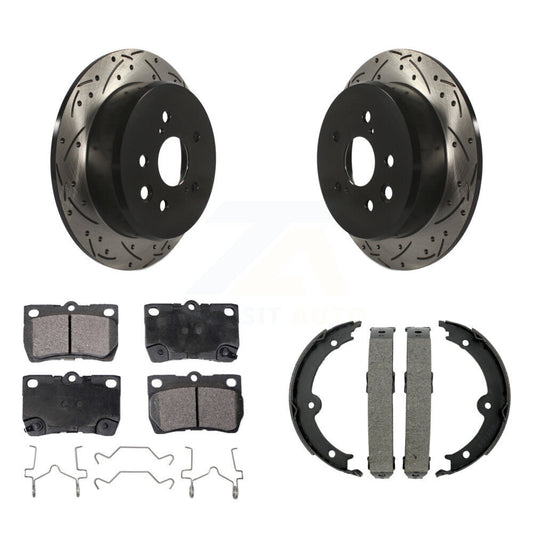 Coated Disc Rotors and Ceramic Brake Pads Kit-KDT-101631 - Kit.bestparts.ca