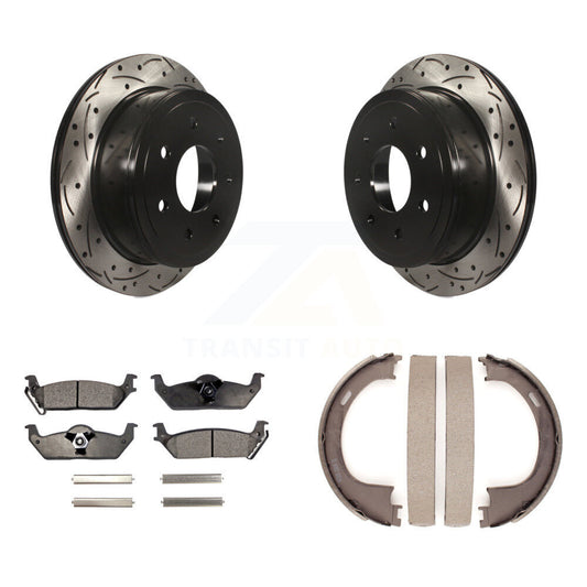 Coated Disc Rotors and Ceramic Brake Pads Kit-KDT-101634 - Kit.bestparts.ca