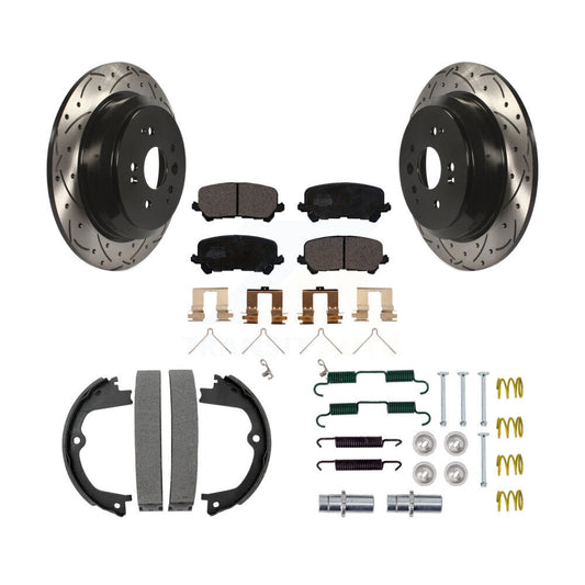 Coated Disc Rotors and Ceramic Brake Pads Kit-KDT-101641 - Kit.bestparts.ca