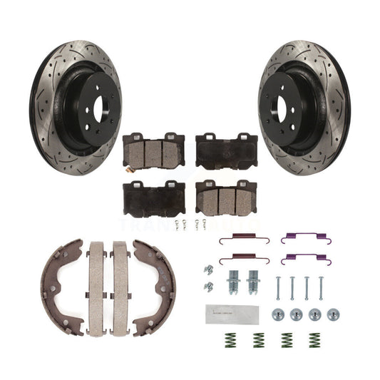 Coated Disc Rotors and Ceramic Brake Pads Kit-KDT-101650 - Kit.bestparts.ca