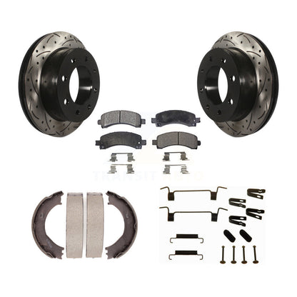 coated disc rotors and ceramic brake pads-kdt-101666 - Kit.bestparts.ca