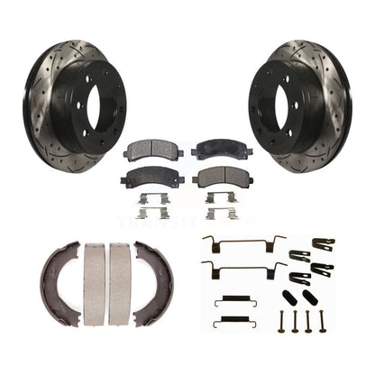 coated disc rotors and ceramic brake pads-kdt-101668 - Kit.bestparts.ca