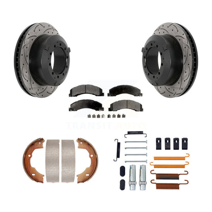 Coated Disc Rotors and Ceramic Brake Pads Kit-KDT-101669 - Kit.bestparts.ca