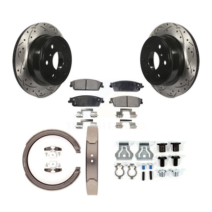 Coated Disc Rotors and Ceramic Brake Pads Kit-KDT-101676 - Kit.bestparts.ca