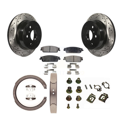 coated disc rotors and ceramic brake pads-kdt-101681 - Kit.bestparts.ca
