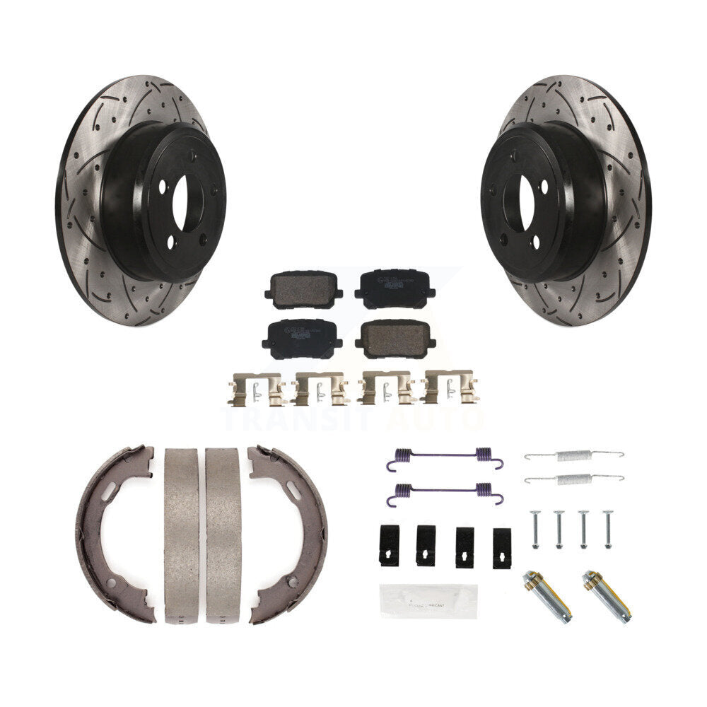 Coated Disc Rotors and Ceramic Brake Pads Kit-KDT-101686 - Kit.bestparts.ca Kit.bestparts.ca
