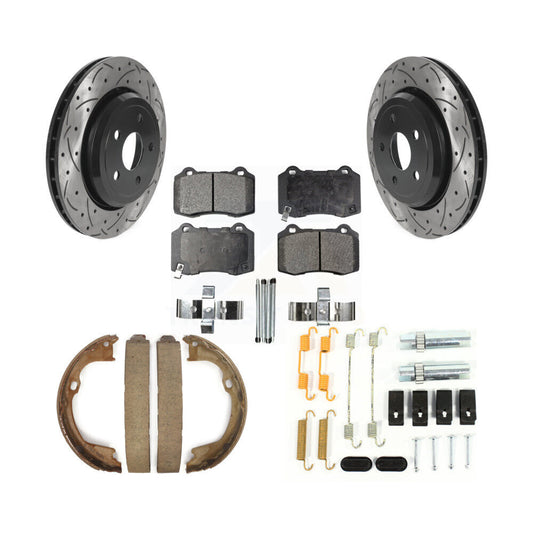 Coated Disc Rotors and Ceramic Brake Pads Kit-KDT-101688 - Kit.bestparts.ca