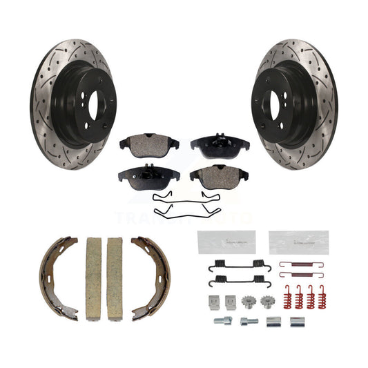 Coated Disc Rotors and Ceramic Brake Pads Kit-KDT-101699 - Kit.bestparts.ca