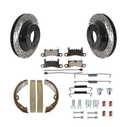 coated disc rotors and ceramic brake pads-kdt-101701 - Kit.bestparts.ca