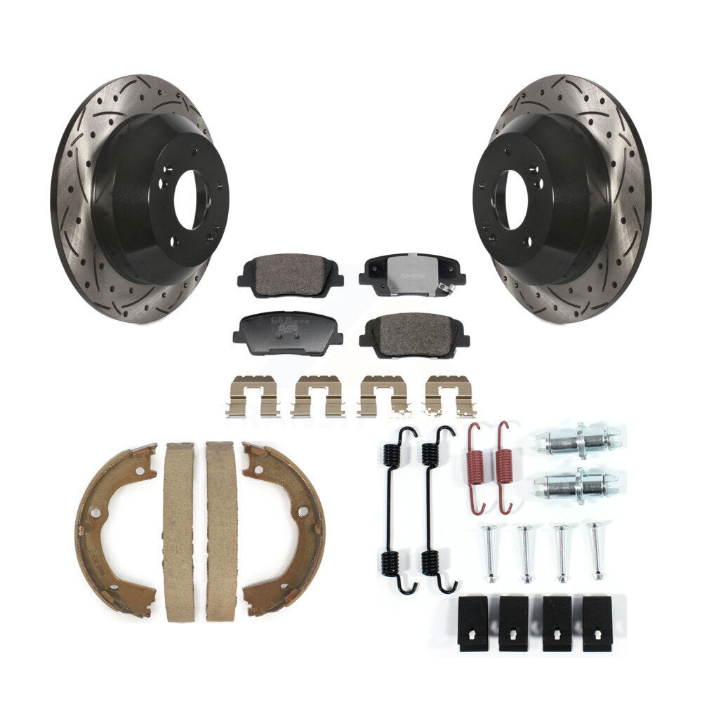 Coated Disc Rotors and Ceramic Brake Pads Kit-KDT-101704 - Kit.bestparts.ca Kit.bestparts.ca