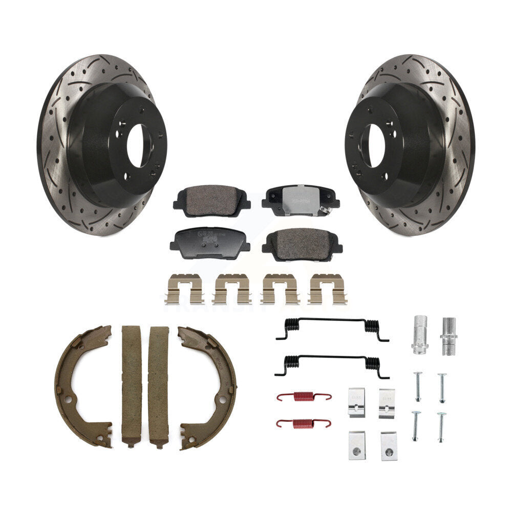 Coated Disc Rotors and Ceramic Brake Pads Kit-KDT-101705 - Kit.bestparts.ca Kit.bestparts.ca