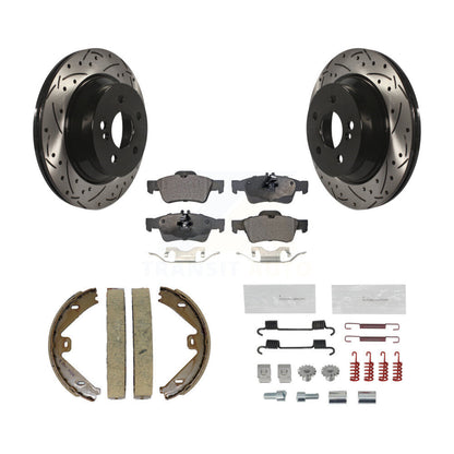 Coated Disc Rotors and Ceramic Brake Pads Kit-KDT-101709 - Kit.bestparts.ca
