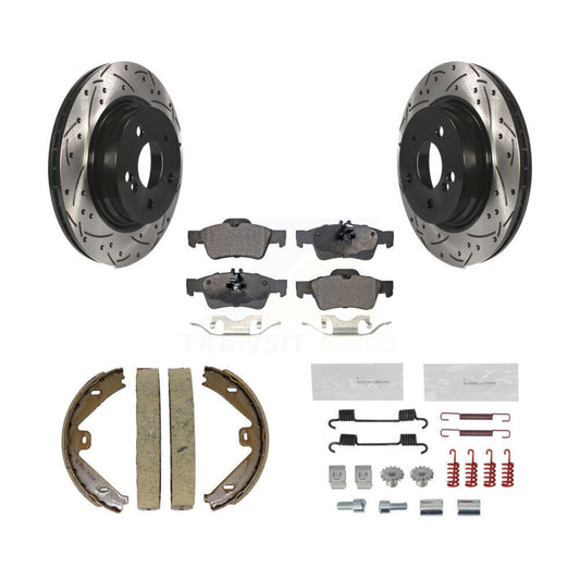 Coated Disc Rotors and Ceramic Brake Pads Kit-KDT-101710 - Kit.bestparts.ca