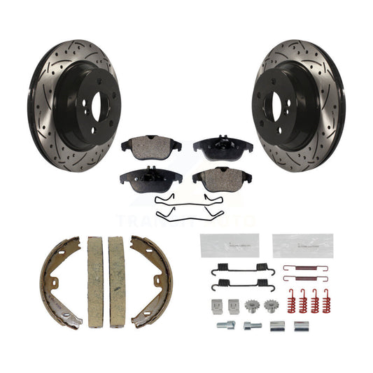 Coated Disc Rotors and Ceramic Brake Pads Kit-KDT-101727 - Kit.bestparts.ca