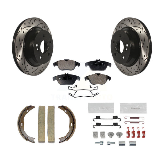 Coated Disc Rotors and Ceramic Brake Pads Kit-KDT-101728 - Kit.bestparts.ca
