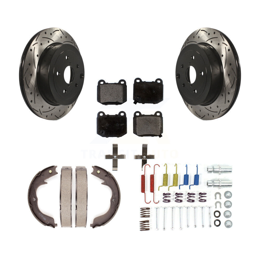 Coated Disc Rotors and Ceramic Brake Pads Kit-KDT-101745 - Kit.bestparts.ca Kit.bestparts.ca