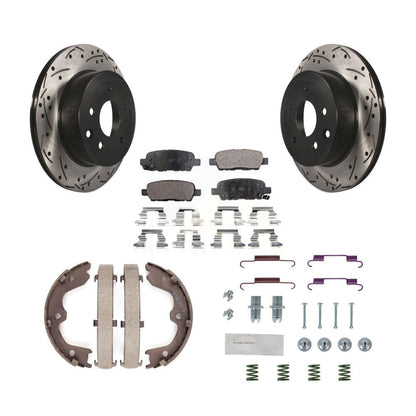 Coated Disc Rotors and Ceramic Brake Pads Kit-KDT-101746 - Kit.bestparts.ca