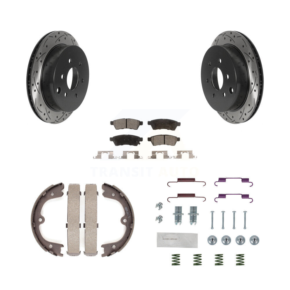 Coated Disc Rotors and Ceramic Brake Pads Kit-KDT-101754 - Kit.bestparts.ca