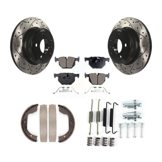Coated Disc Rotors and Ceramic Brake Pads Kit-KDT-101760 - Kit.bestparts.ca