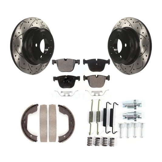 Coated Disc Rotors and Ceramic Brake Pads Kit-KDT-101761 - Kit.bestparts.ca