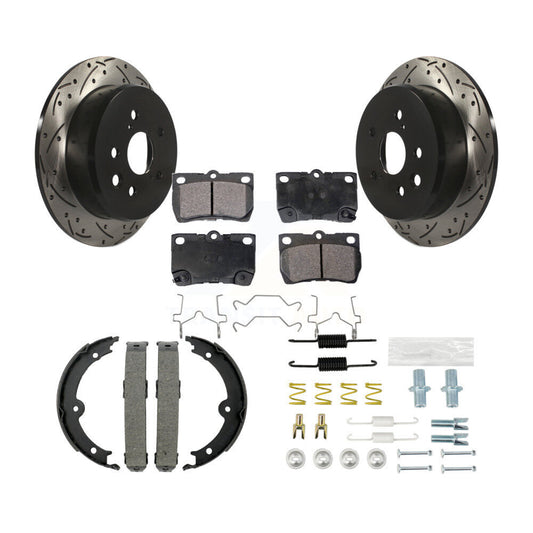 Coated Disc Rotors and Ceramic Brake Pads Kit-KDT-101768 - Kit.bestparts.ca