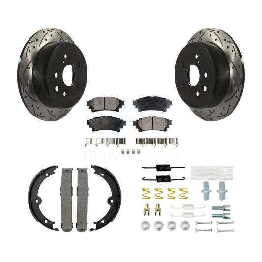 Coated Disc Rotors and Ceramic Brake Pads Kit-KDT-101769 - Kit.bestparts.ca