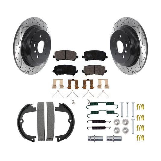 Coated Disc Rotors and Ceramic Brake Pads Kit-KDT-101793 - Kit.bestparts.ca