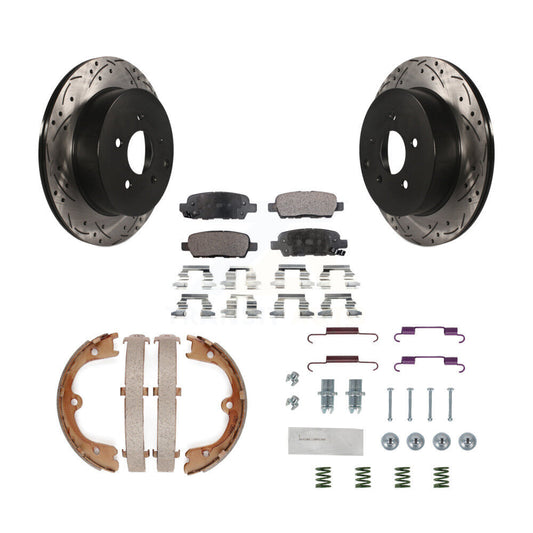 Coated Disc Rotors and Ceramic Brake Pads Kit-KDT-101802 - Kit.bestparts.ca