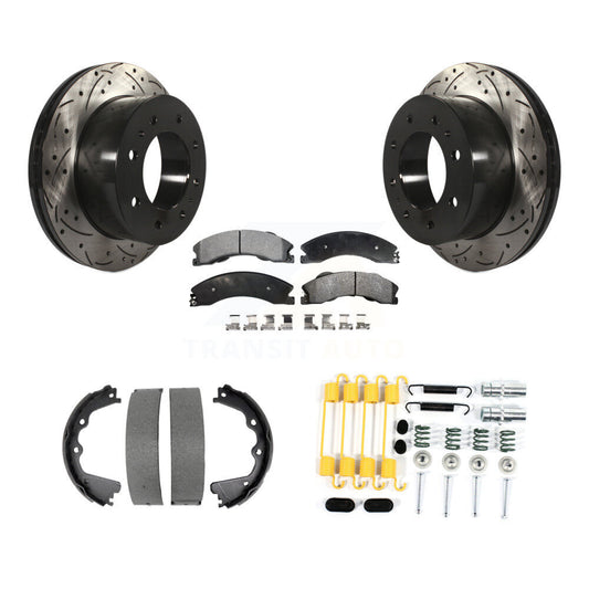 Coated Disc Rotors and Ceramic Brake Pads Kit-KDT-101805 - Kit.bestparts.ca