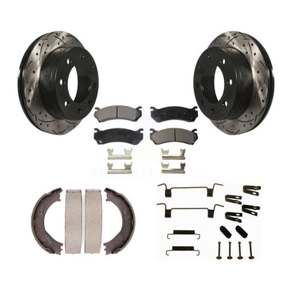 coated disc rotors and ceramic brake pads-kdt-101810 - Kit.bestparts.ca