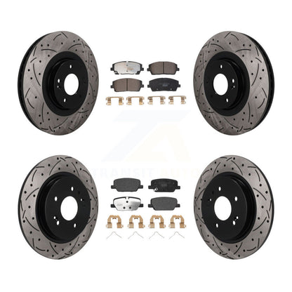 Disc Rotors and Ceramic Brake Pads Kit-KDT-101823