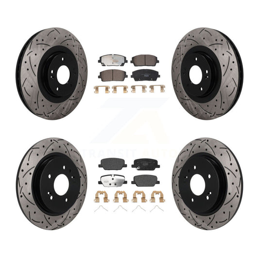 Disc Rotors and Ceramic Brake Pads Kit-KDT-101823