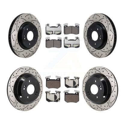 Disc Rotors and Ceramic Brake Pads Kit-KDT-101824