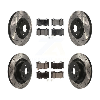Disc Rotors and Ceramic Brake Pads Kit-KDT-101832