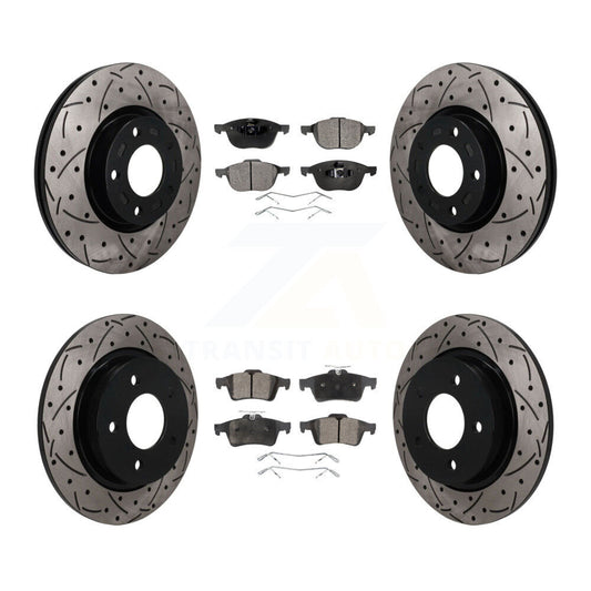 Disc Rotors and Ceramic Brake Pads Kit-KDT-101838