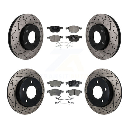 Disc Rotors and Ceramic Brake Pads Kit-KDT-101840