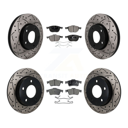 Disc Rotors and Ceramic Brake Pads Kit-KDT-101840