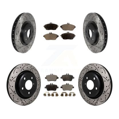 Coated Disc Rotors and Ceramic Brake Pads Kit-KDT-101841