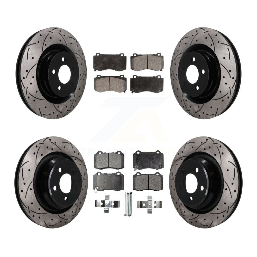 Disc Rotors and Ceramic Brake Pads Kit-KDT-101842 Kit.bestparts.ca