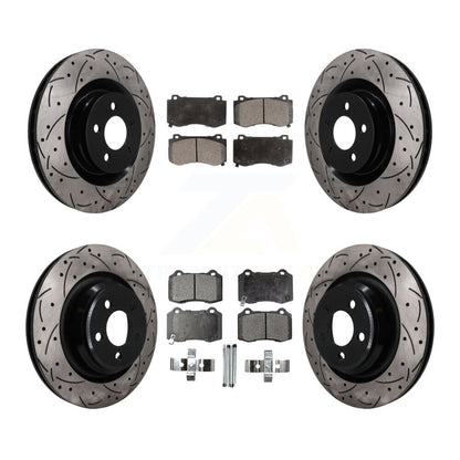Disc Rotors and Ceramic Brake Pads Kit-KDT-101842