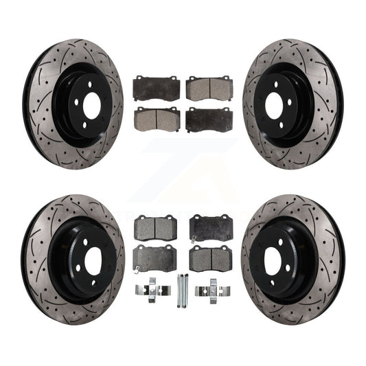 Disc Rotors and Ceramic Brake Pads Kit-KDT-101842