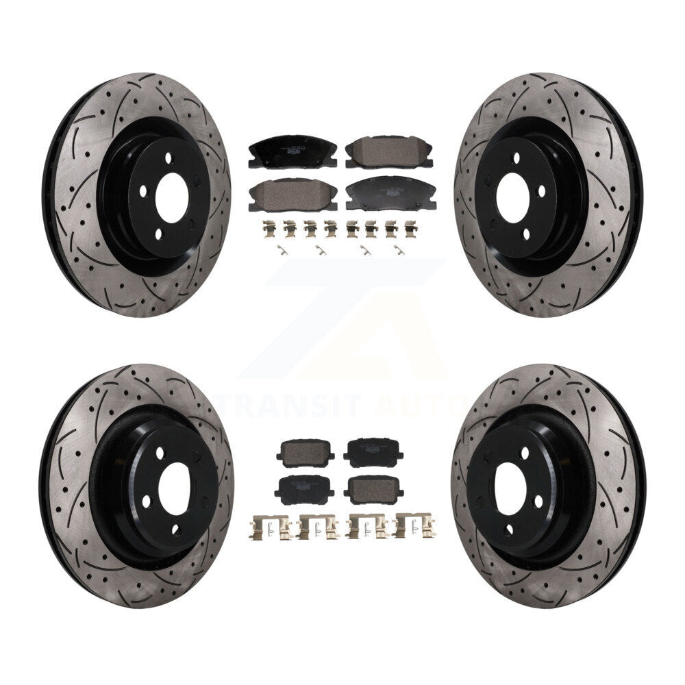Disc Rotors and Ceramic Brake Pads Kit-KDT-101843 Kit.bestparts.ca