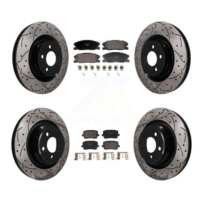 Disc Rotors and Ceramic Brake Pads Kit-KDT-101843