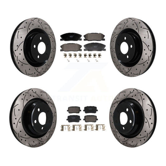 Disc Rotors and Ceramic Brake Pads Kit-KDT-101843