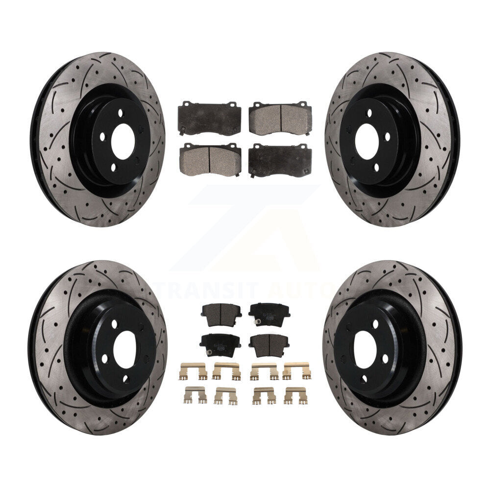 Disc Rotors and Ceramic Brake Pads Kit-KDT-101847 Kit.bestparts.ca