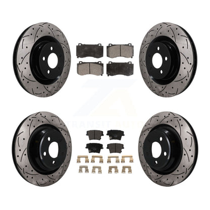 Disc Rotors and Ceramic Brake Pads Kit-KDT-101847