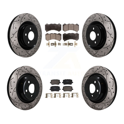 Disc Rotors and Ceramic Brake Pads Kit-KDT-101848