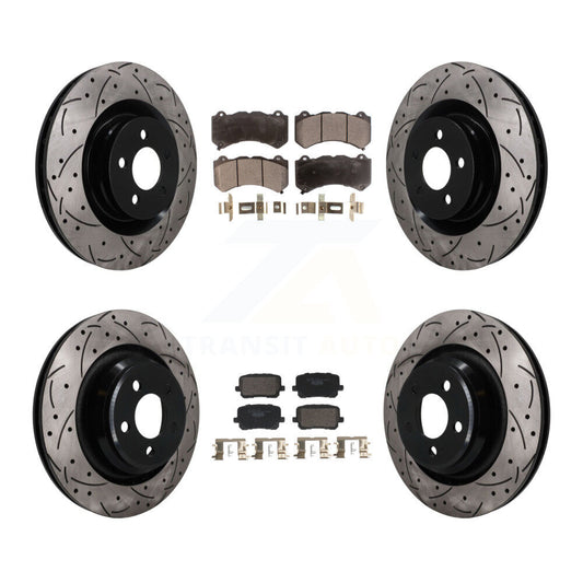 Disc Rotors and Ceramic Brake Pads Kit-KDT-101848